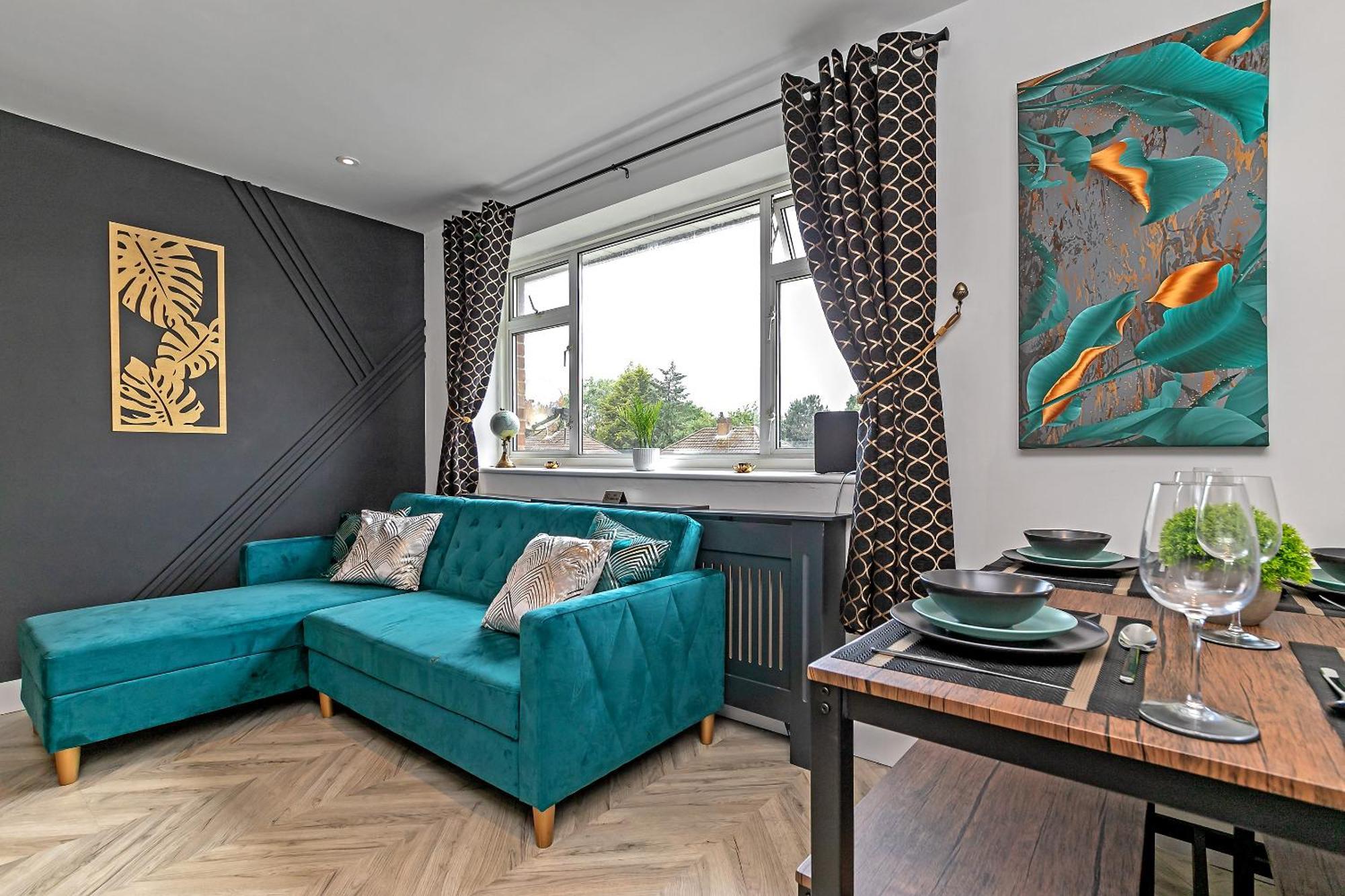 Supreme Luxury Apartment-close To Airport-free Parking Luton (Bedfordshire)